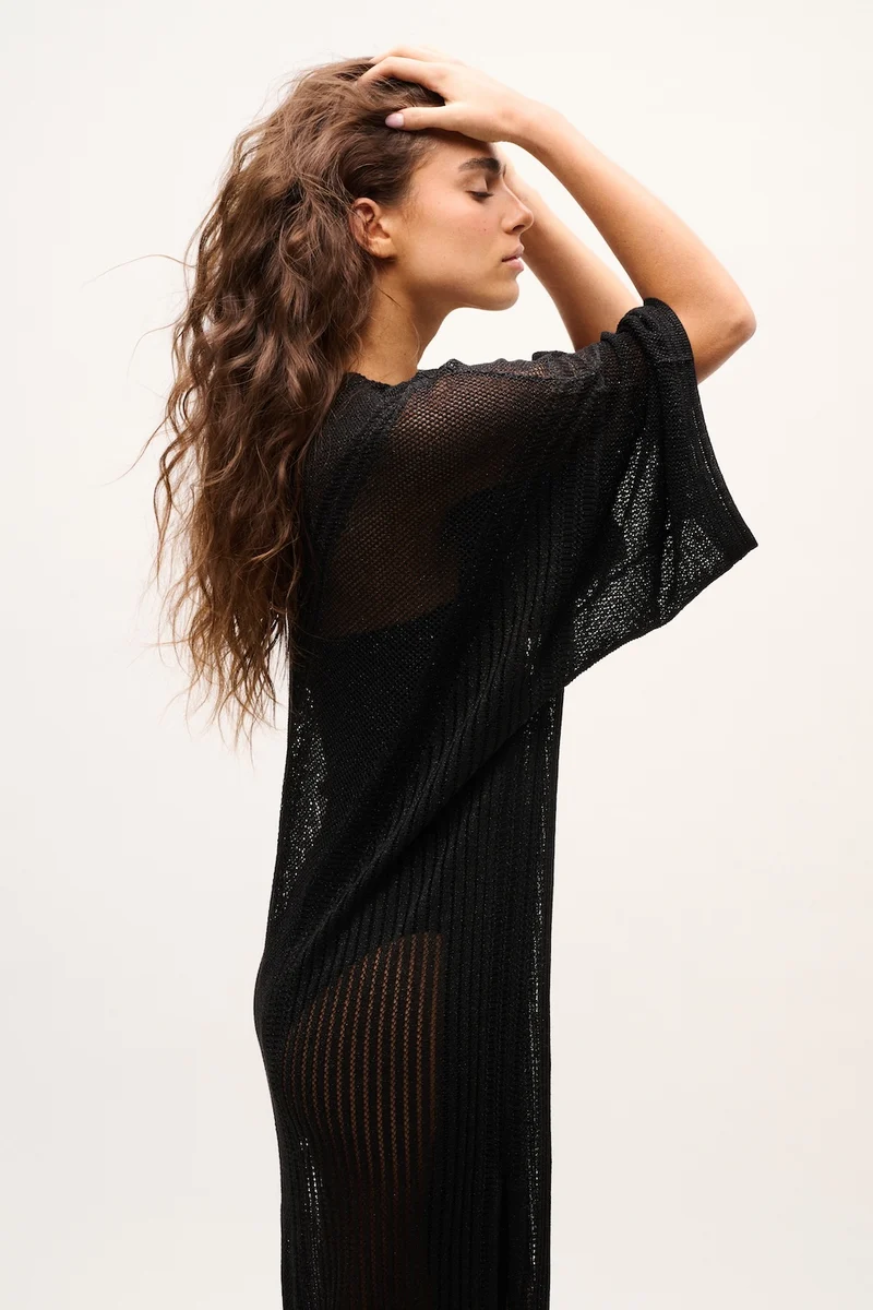 KIMONO SANDWALK NOIR