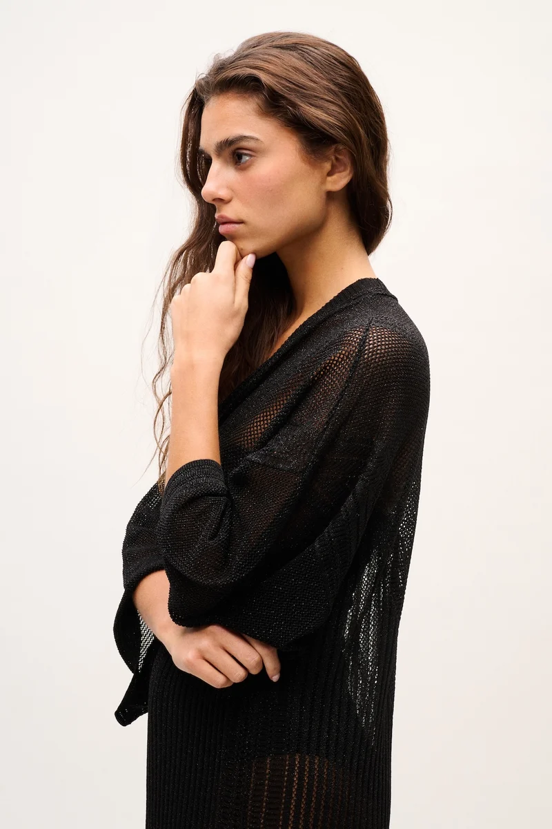 KIMONO SANDWALK NOIR