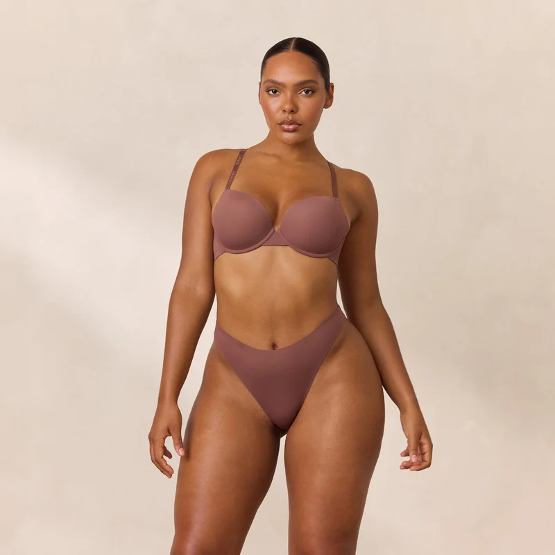 Soutien-gorge T-Shirt Invisible Form - Muscade