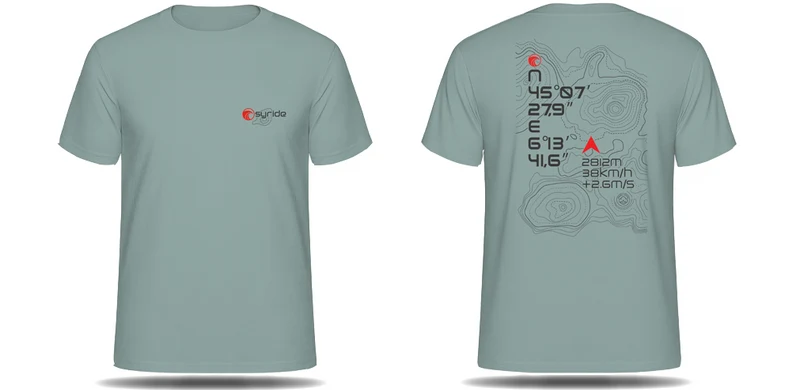 SYRIDE - T-shirt MAP