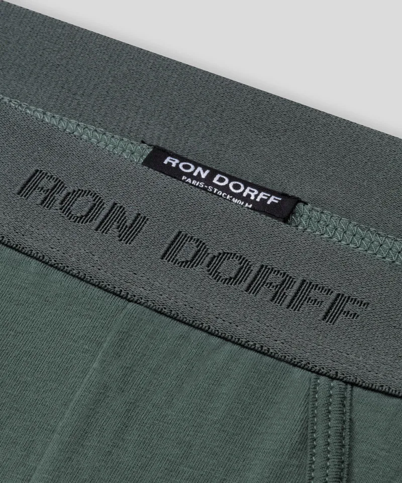 RON DORFF Y-Front Briefs: Balsam Green