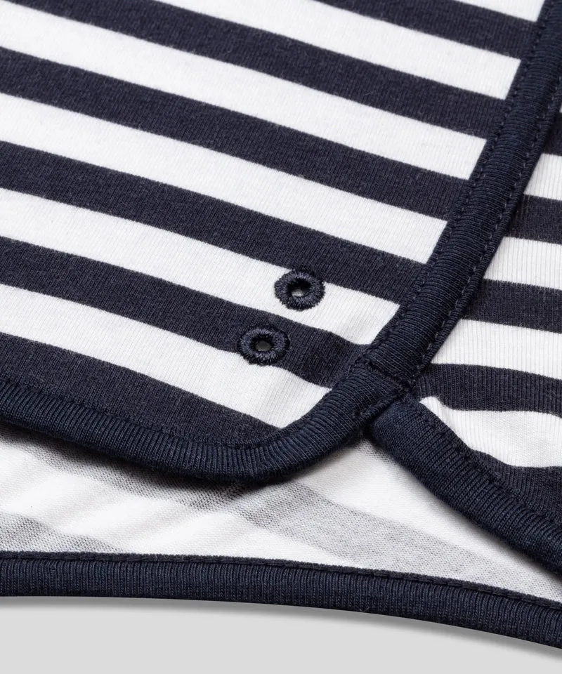Marathon Boxer Briefs: Navy/White