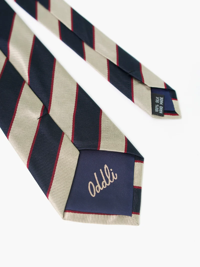 Striped Silk Tie
