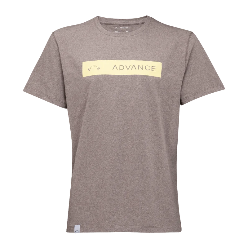 ADVANCE - Pilot Tee - T-shirt Coffee