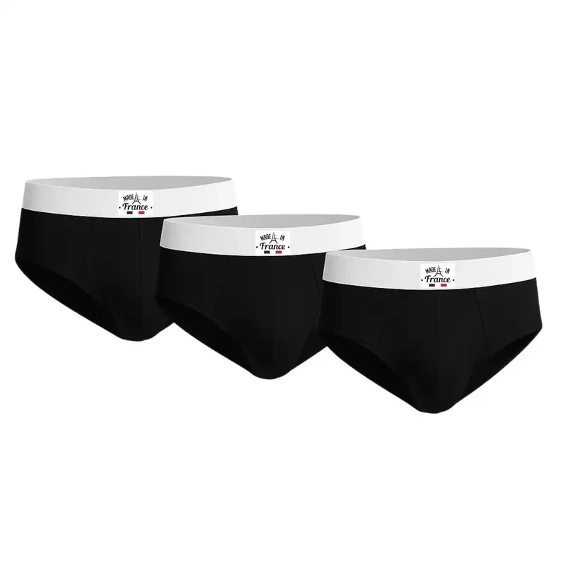 Slips noir - Lot de 3