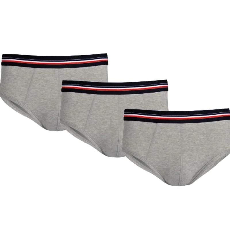 Slips gris - Lot de 3
