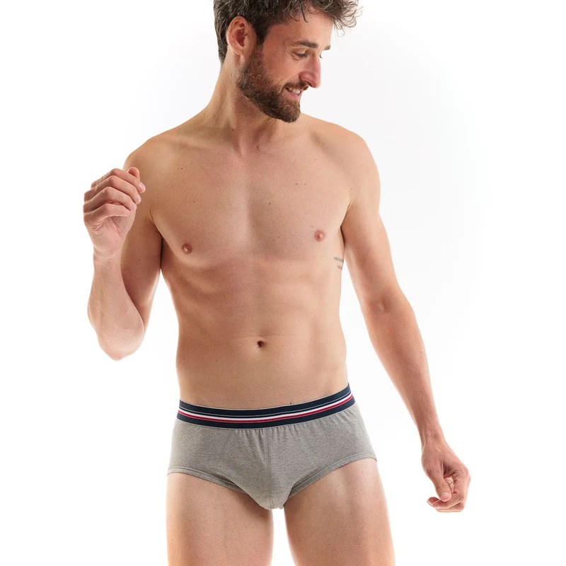 Slips gris - Lot de 3
