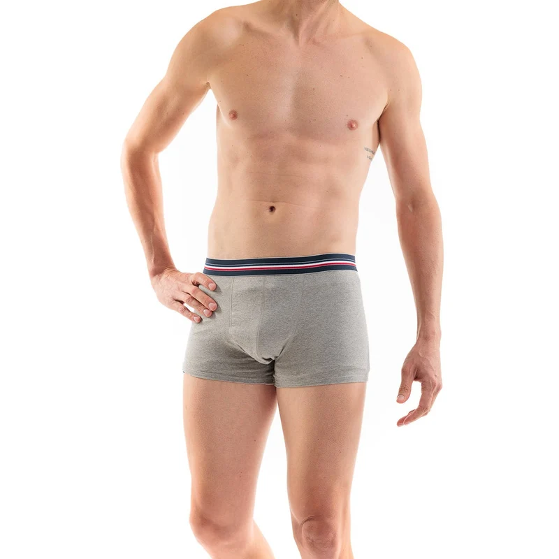 Boxers gris - Lot de 3