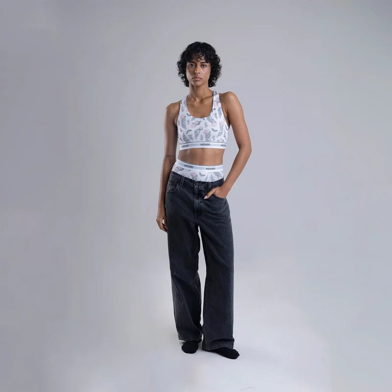 Baller High Waisted Botanical Bones