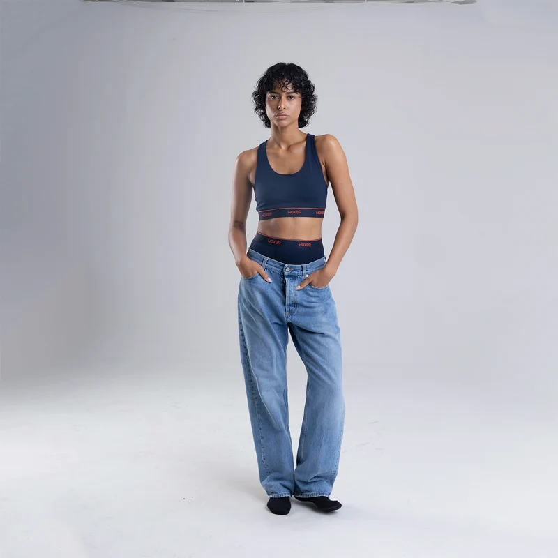 Baller High Waisted Midnight Blue