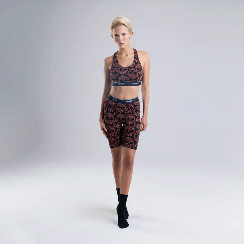 Biker High Waisted Eerie Multi