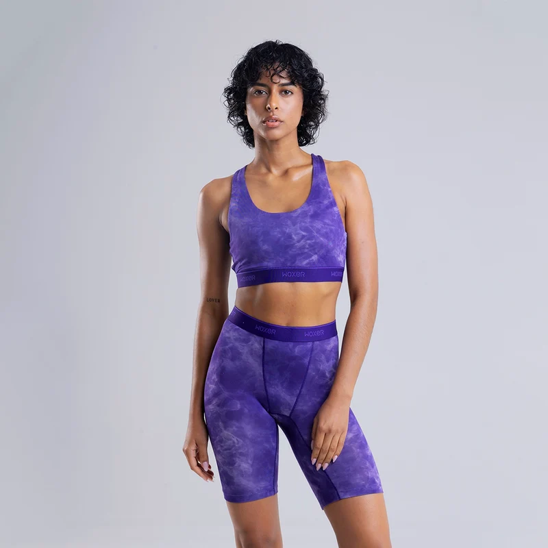 Biker High Waisted Foggy Hallow