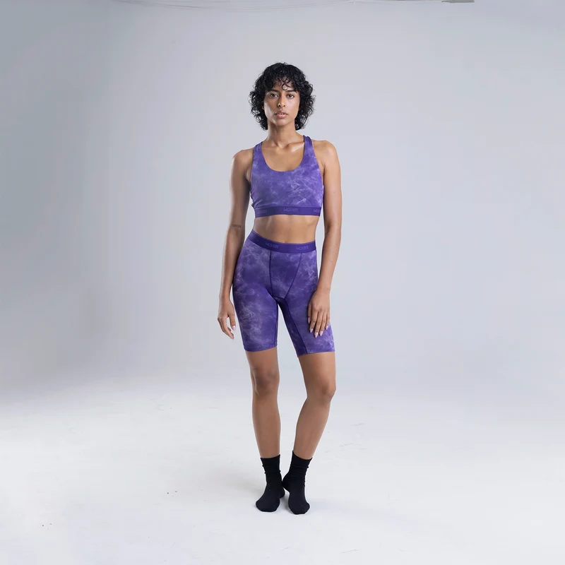 Biker High Waisted Foggy Hallow