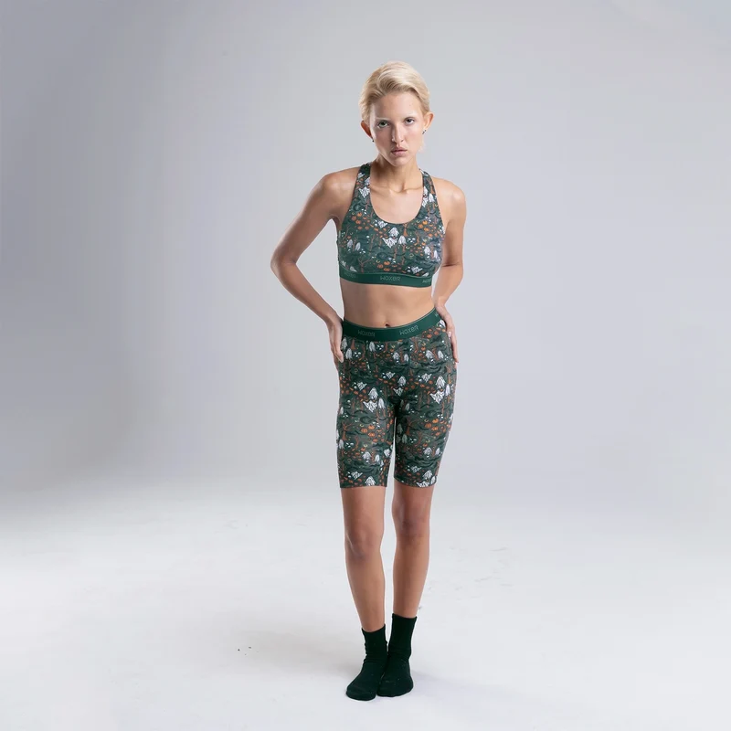 Biker High Waisted Haunted Forest