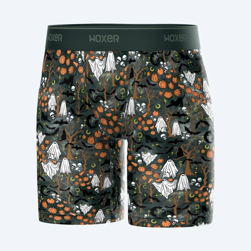 Biker High Waisted Haunted Forest