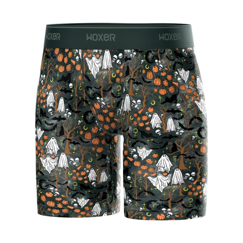 Biker High Waisted Haunted Forest