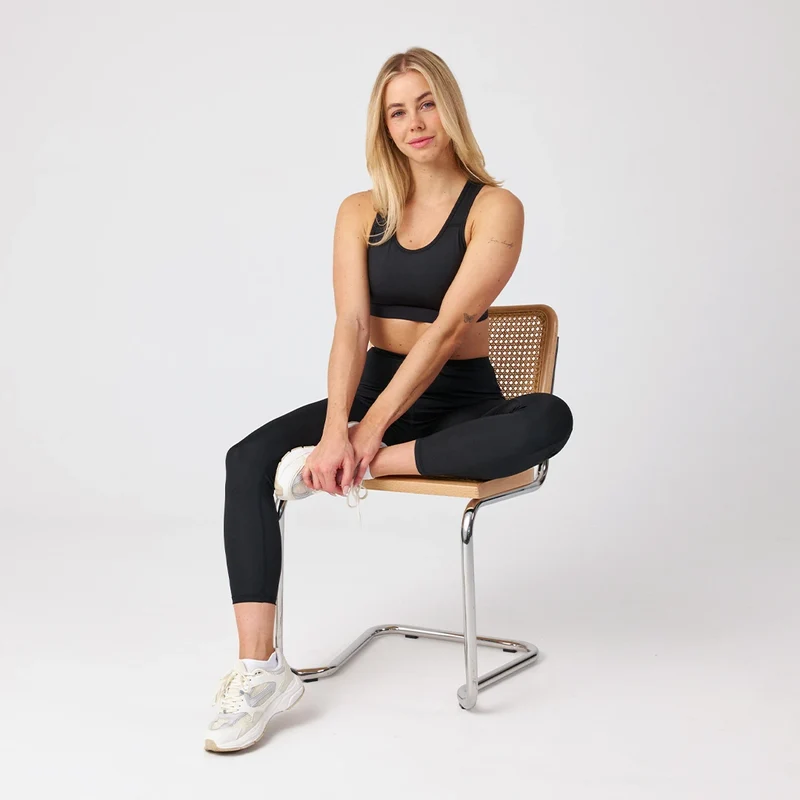 High Waist Leggings | Ocean Blue