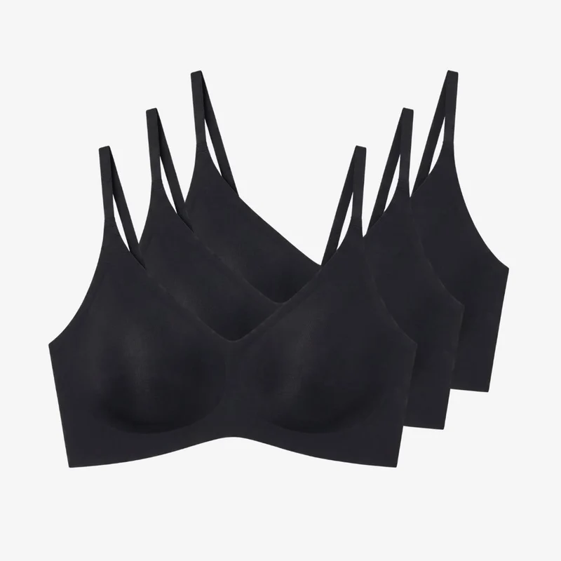 Microfiber Seamless Soft BH | Schwarz