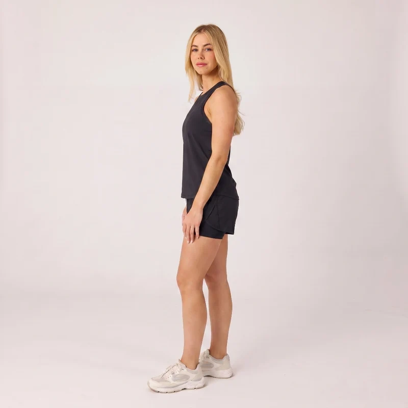 Sport Tank Top Damen | Schwarz