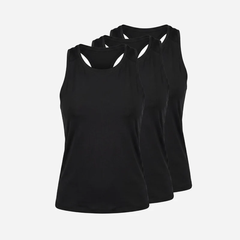 Sport Tank Top Damen | Schwarz