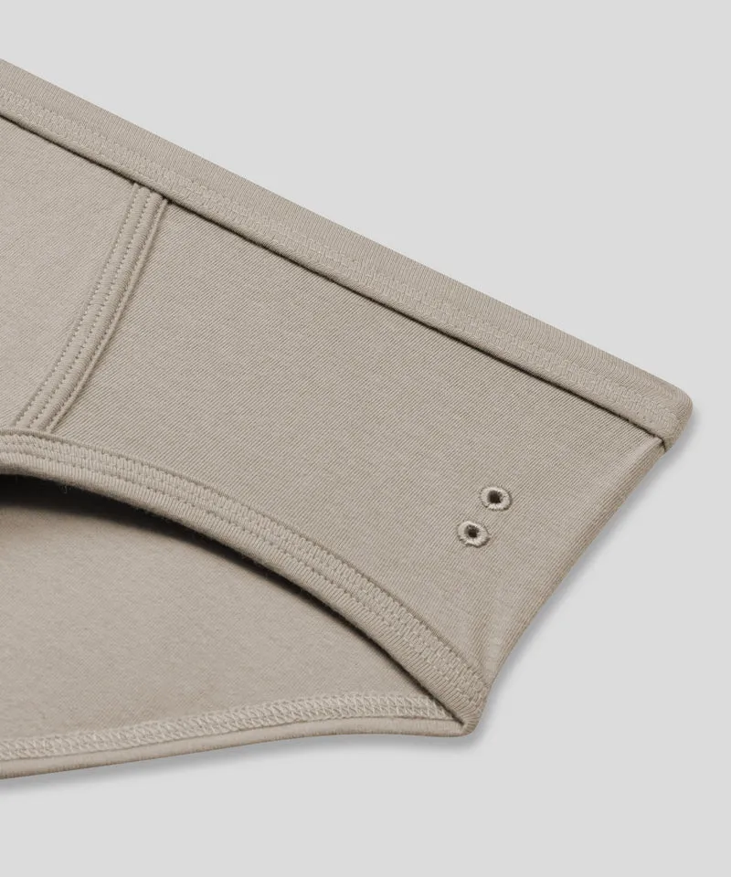 Y-Front Briefs: Sandy Beige