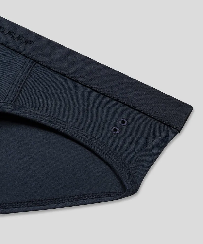 RON DORFF Y-Front Briefs: Navy