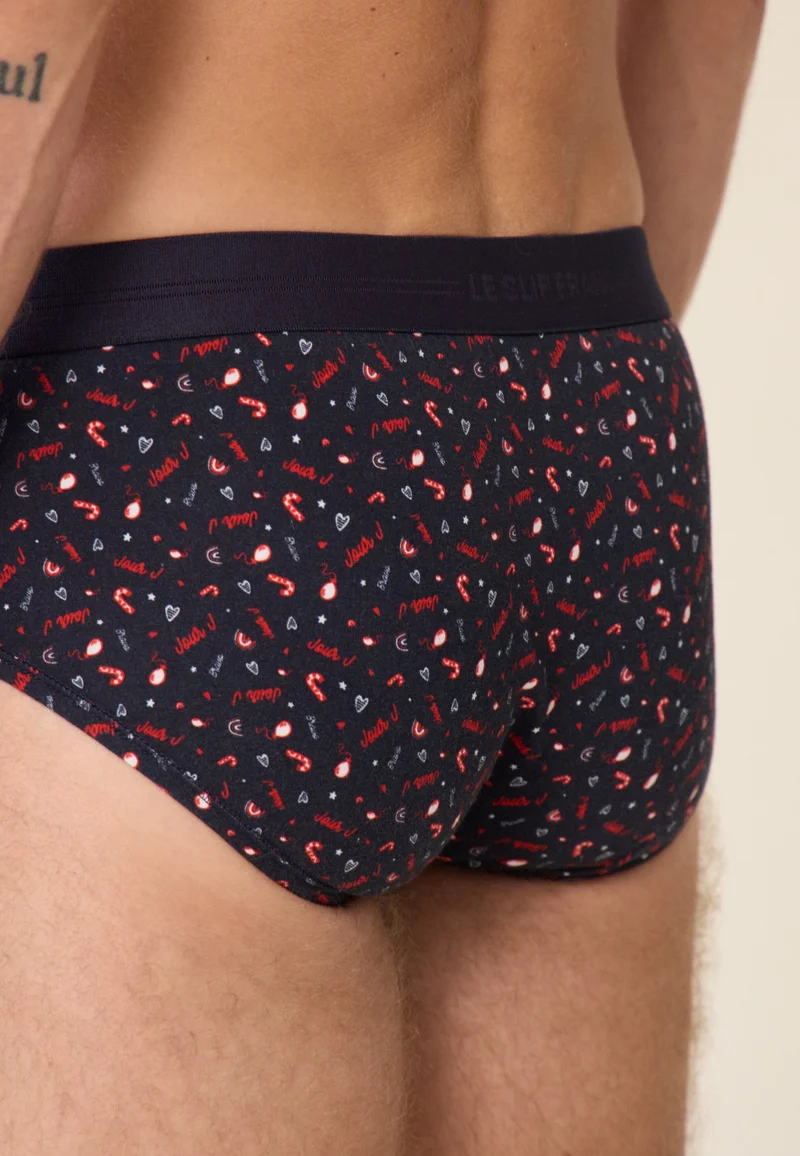 Slip en coton - Terrible imprimé Jour J