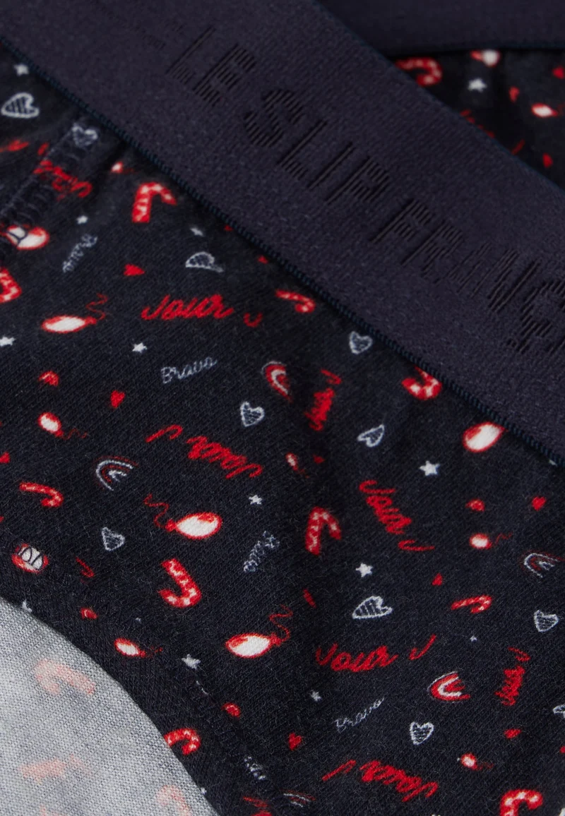 Slip en coton - Terrible imprimé Jour J