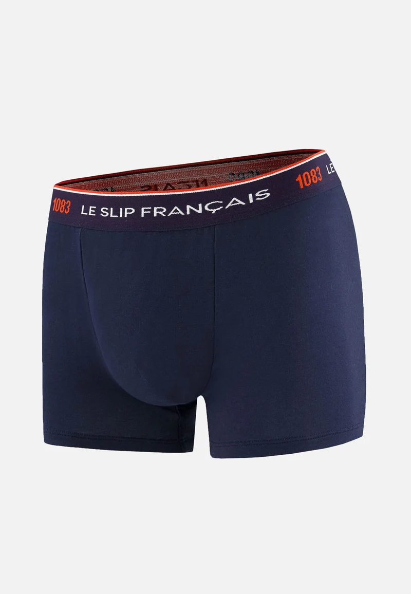 Boxer bleu marine en coton bio - Redoutable Marine - Collab 1083