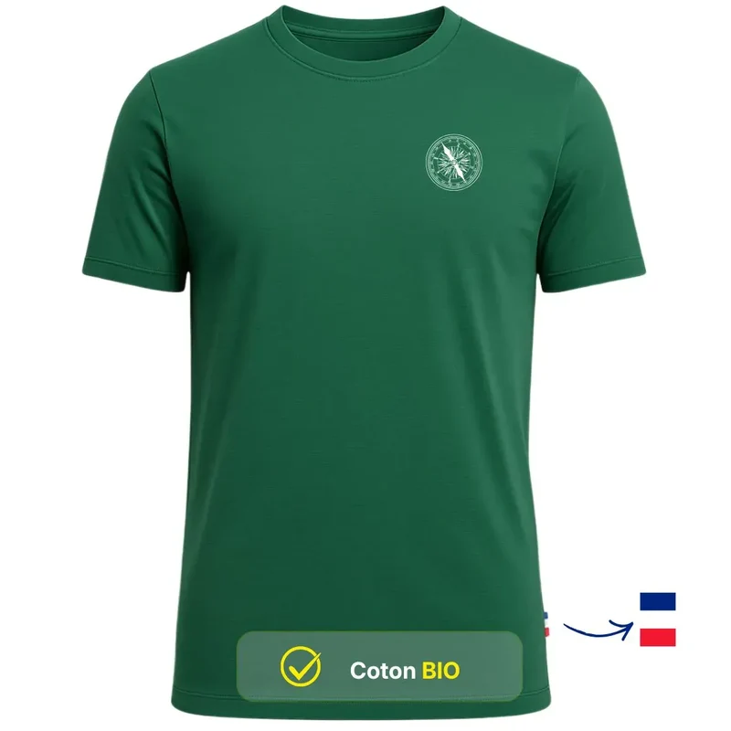 T-shirt Homme Vert | ROSE DES VENTS