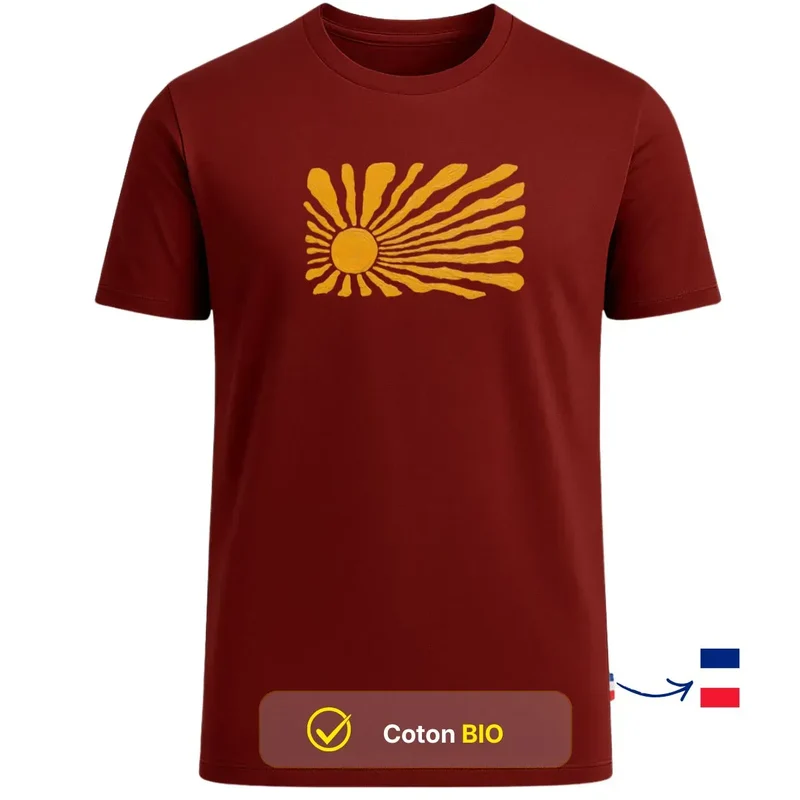 T-shirt Homme Bordeaux | LEVANT