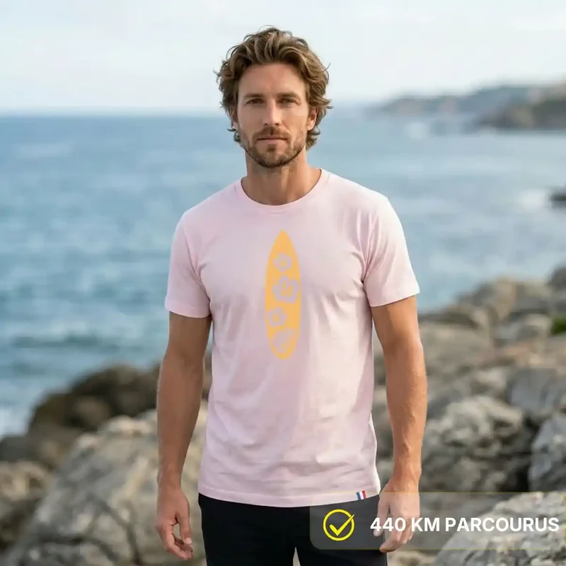 T-shirt Homme Rose clair | EVASION
