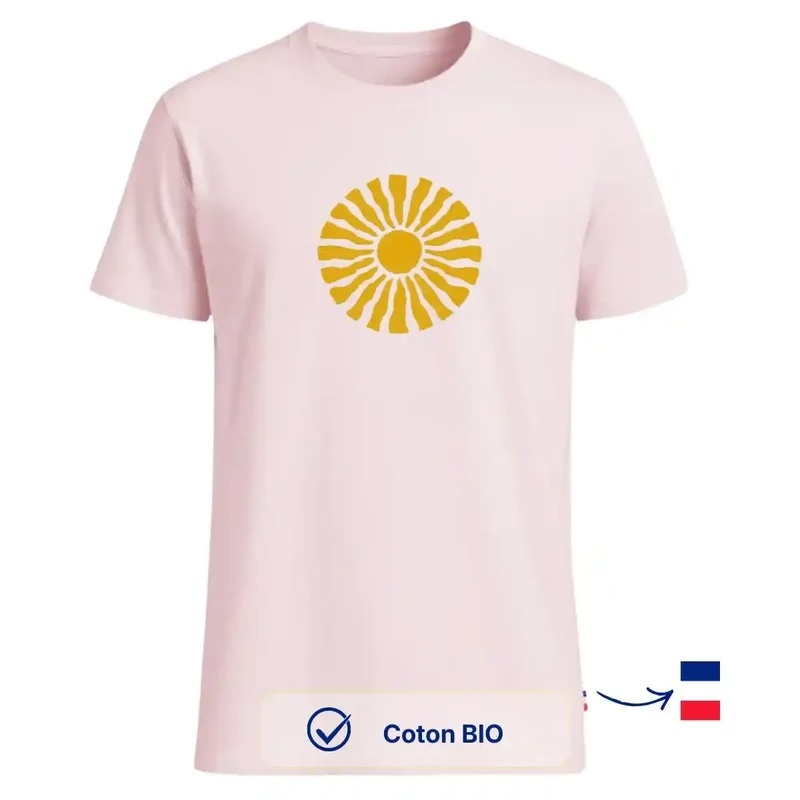 T-shirt Homme Rose clair | SOLEA