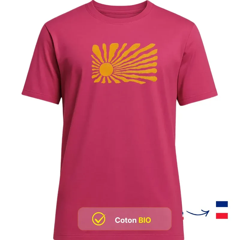 T-shirt Homme Rose Fuchsia | EVEIL