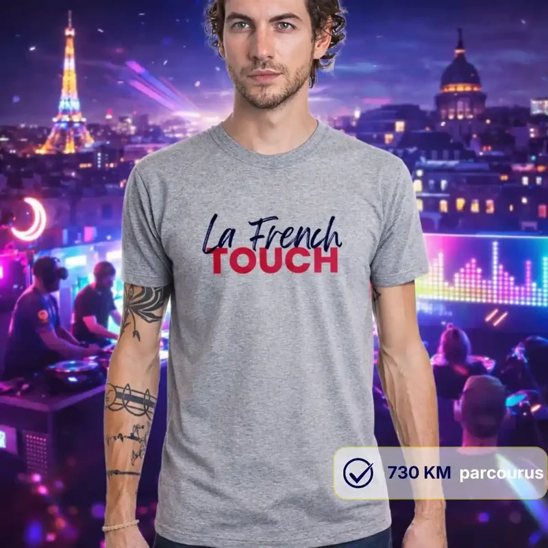 T-shirt homme gris | La French Touch