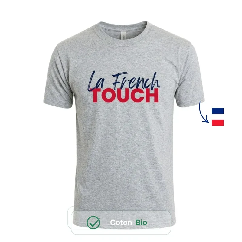T-shirt homme gris | La French Touch