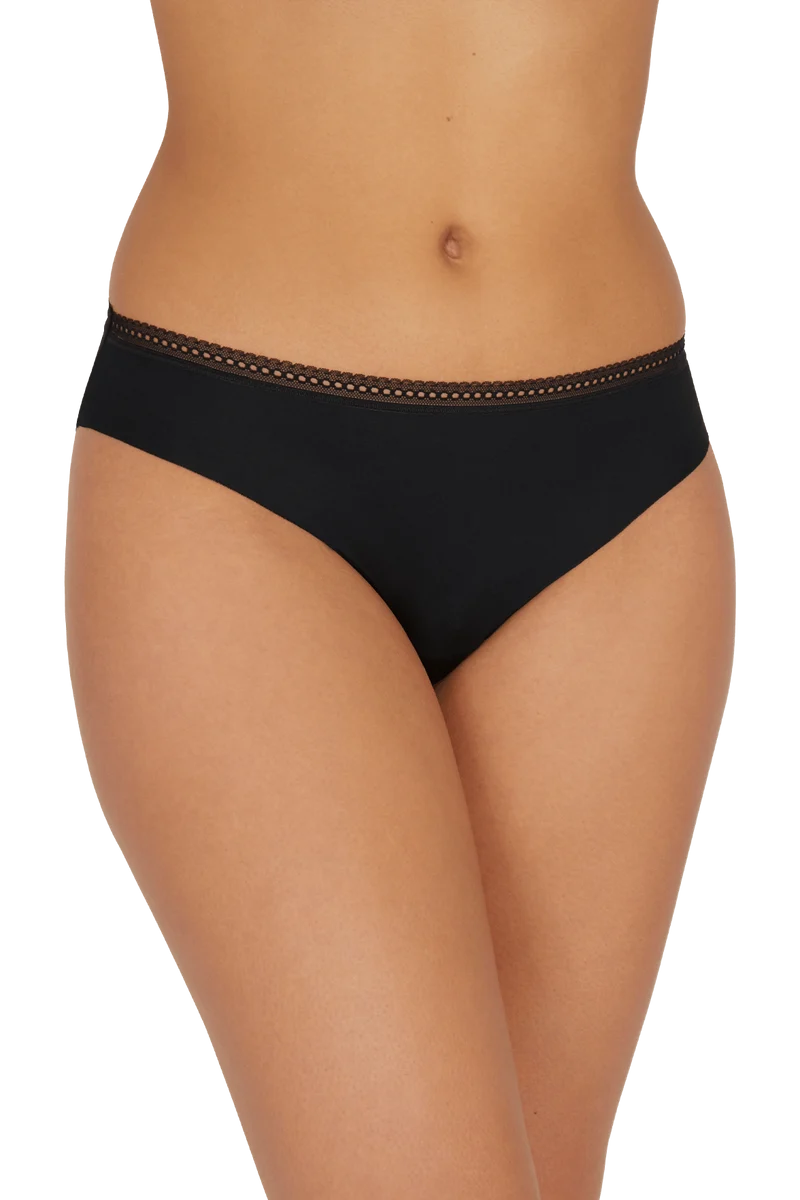 Lot de 3 Slips - Trio Invisible Modal - Noir