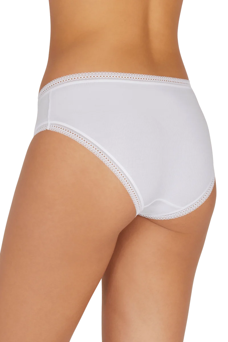 Duo Confort Modal Lot de 2 Slips - Blanc
