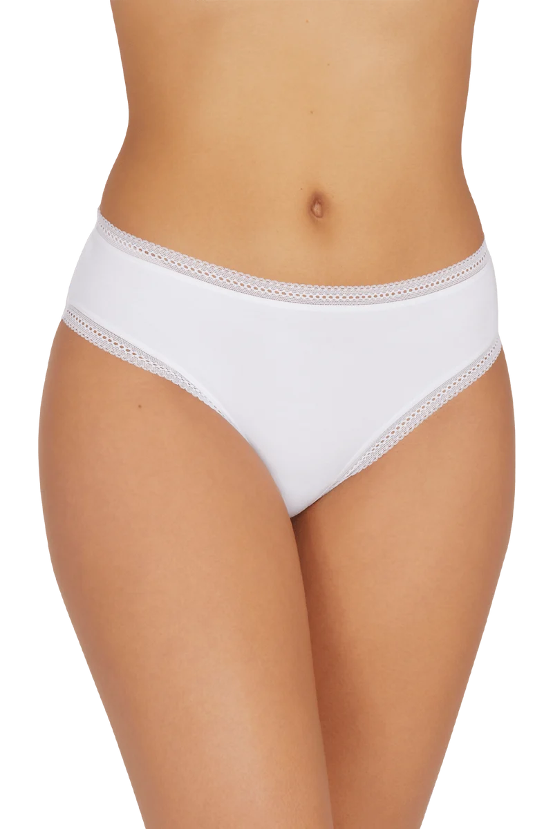 Duo Confort Modal Lot de 2 Slips - Blanc