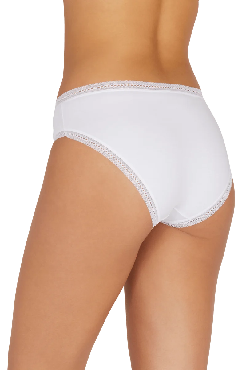 Duo Confort Modal Lot de 2 Slips - Blanc