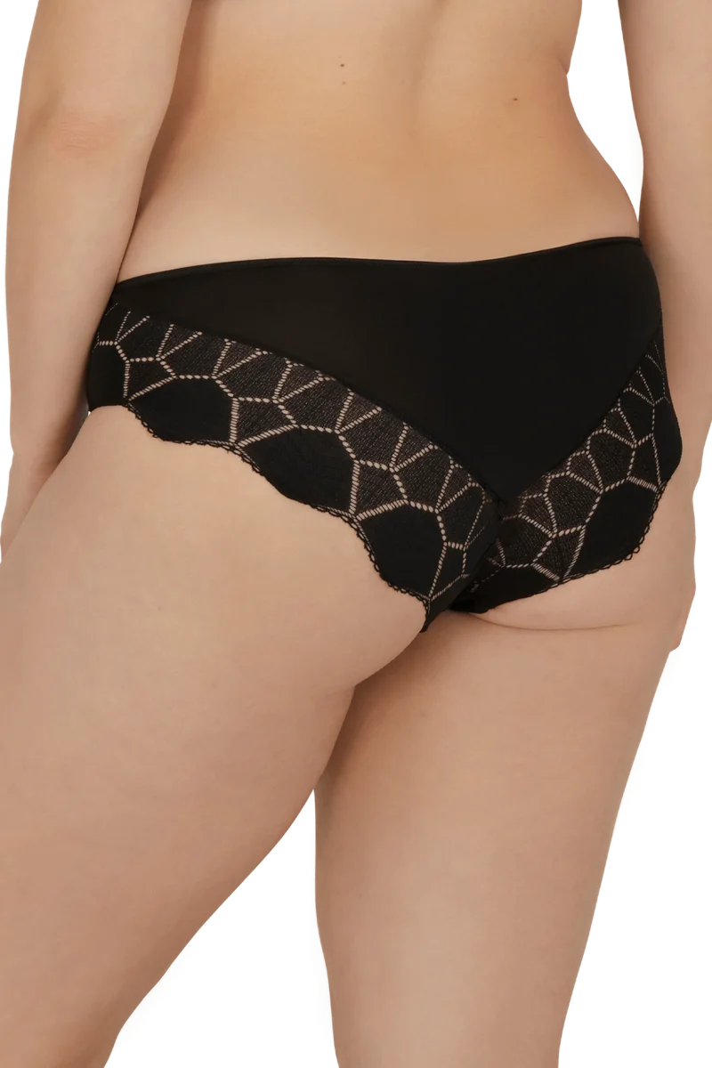 Slip brésilien Harmonie - Noir