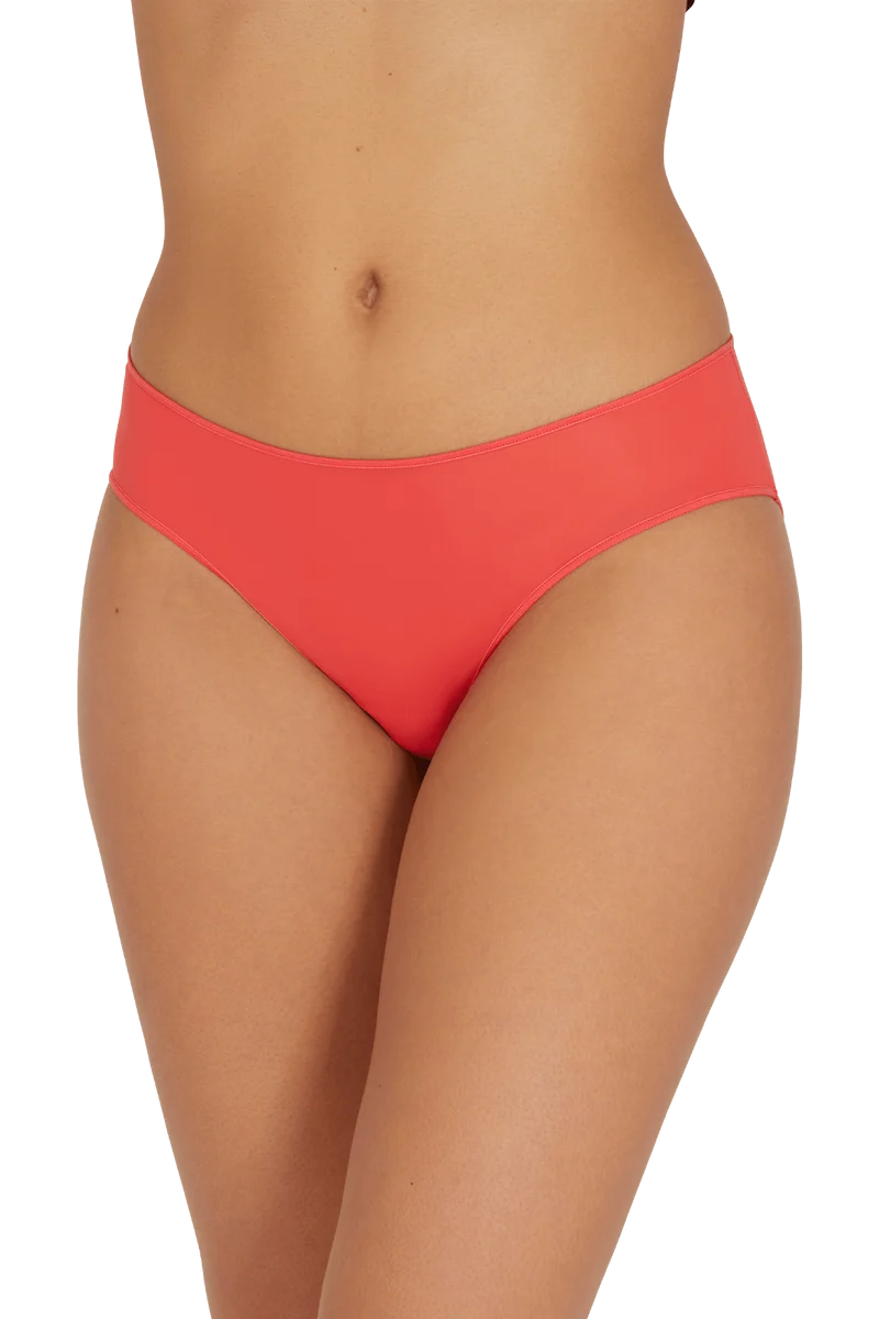 Lot de 3 Slips - Trio Essentiel Micro - Corail / poudre / soie