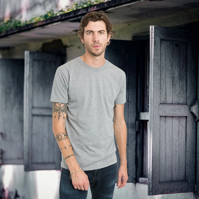 Tee shirt gris uni