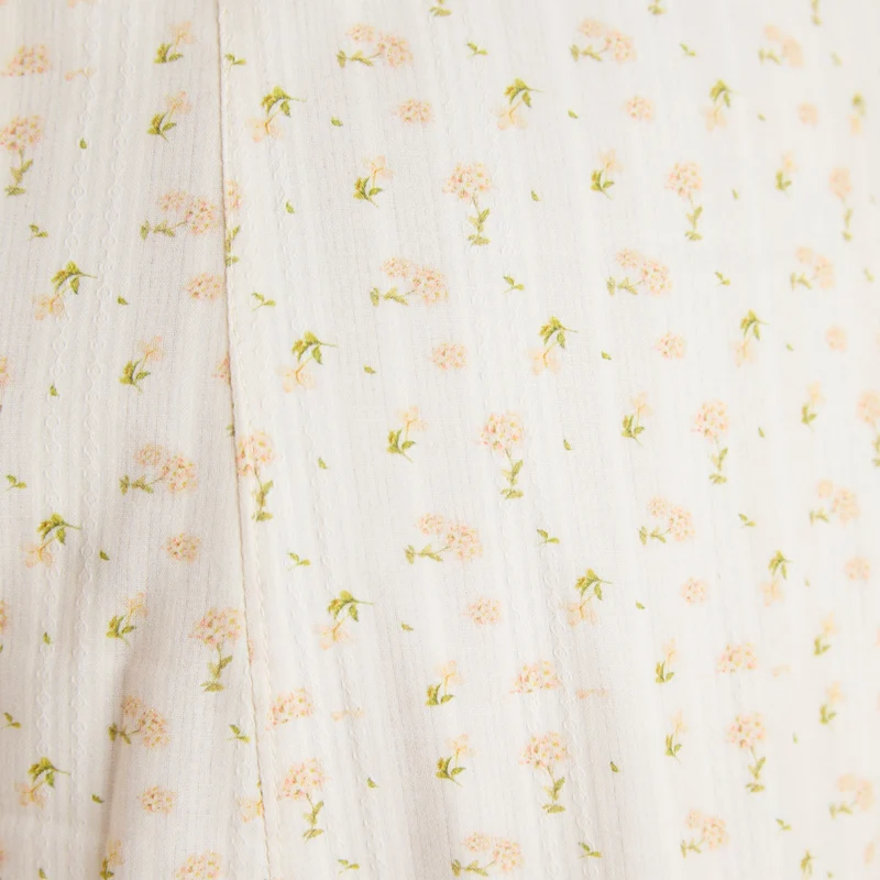Robe Maxi Dos Corset - fleur de pêche