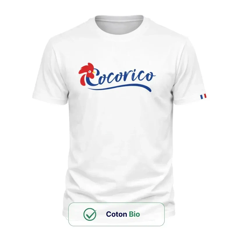 T-shirt Homme blanc | Cocorico