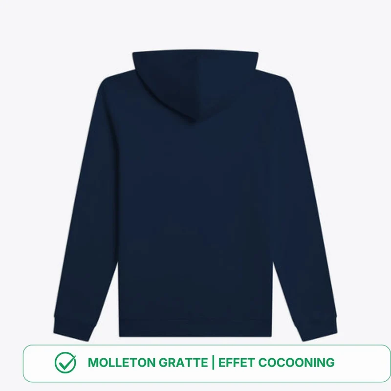 Sweat capuche bleu marine