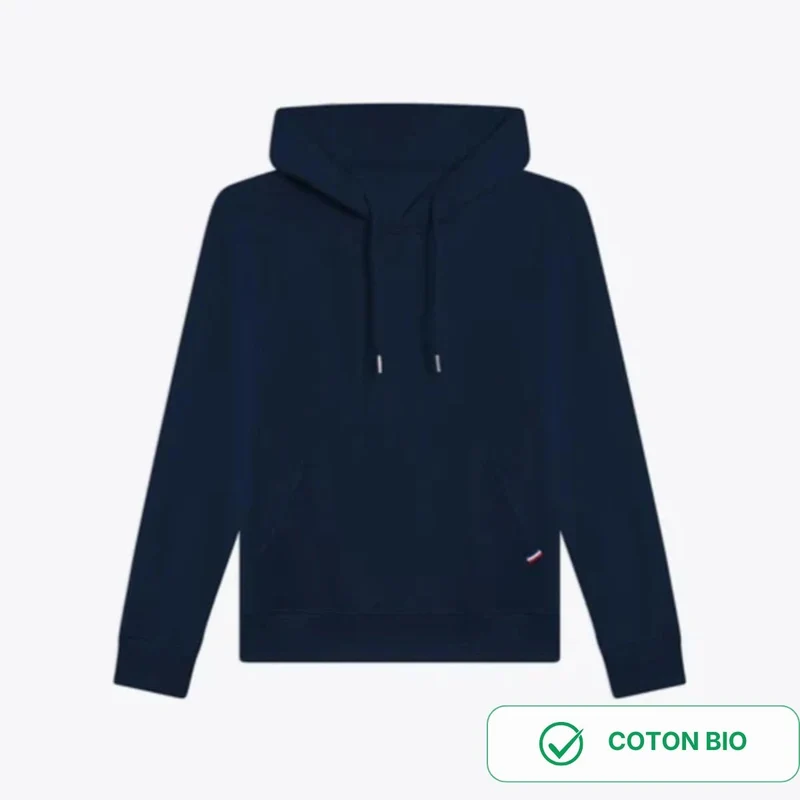 Sweat capuche bleu marine