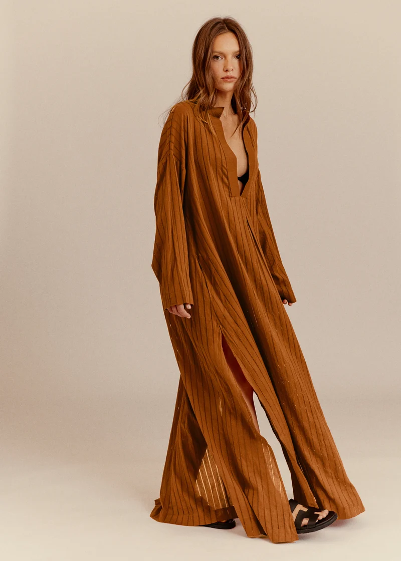 ROBE LA WAVES CHESNUT