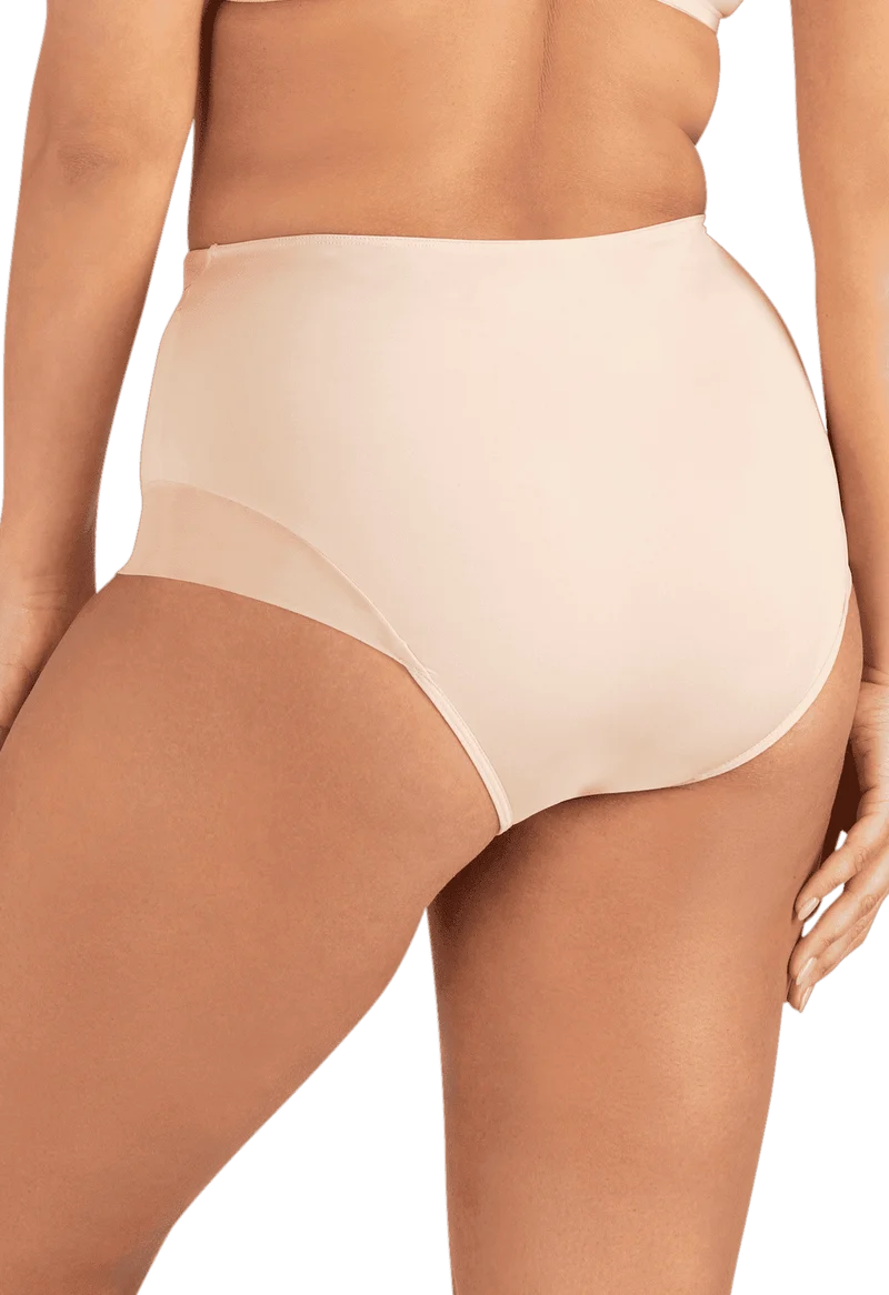 Shorty taille haute Tulle Design - Nude