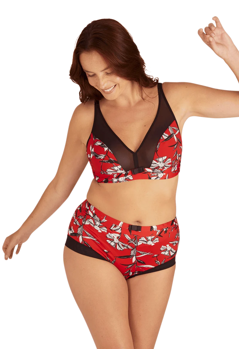 Shorty taille haute Tulle Design - Kimono